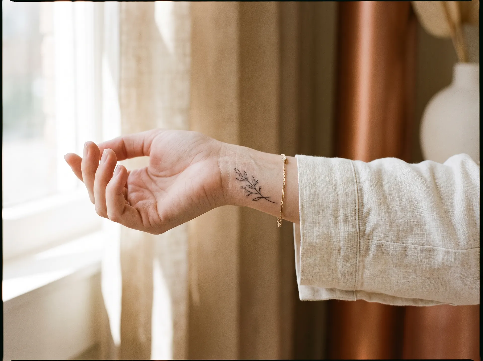 Detalle de muñeca con tatuaje para eliminación con láser